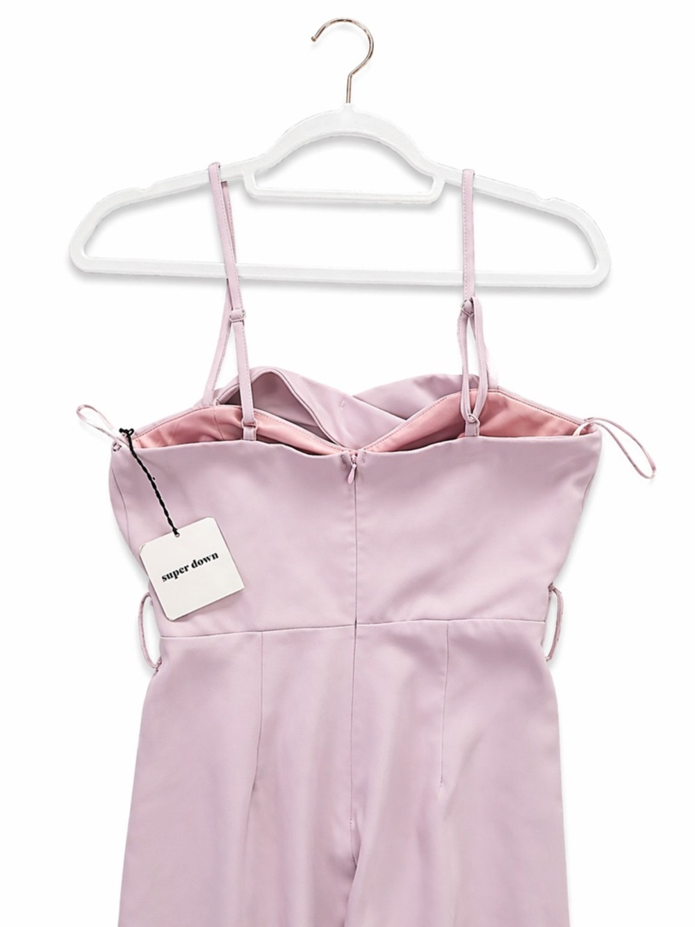 superdown Pink jumpsuit romper - Picture 3 of 4